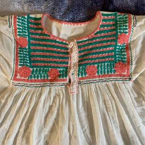 Hand detailed 3/4 Sleeve shirt